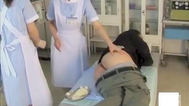 Revealed ~ How Japanese Nurses use Latex Gloves to Tease and Please!