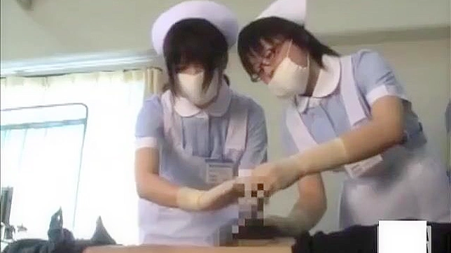 Revealed ~ How Japanese Nurses use Latex Gloves to Tease and Please!