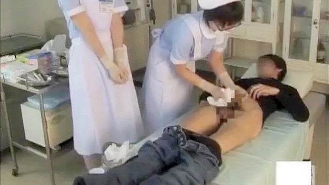 Revealed ~ How Japanese Nurses use Latex Gloves to Tease and Please!