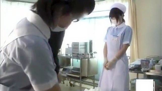 Revealed ~ How Japanese Nurses use Latex Gloves to Tease and Please!