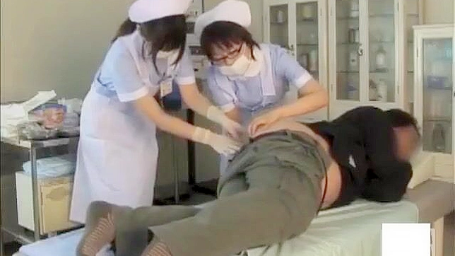 Revealed ~ How Japanese Nurses use Latex Gloves to Tease and Please!