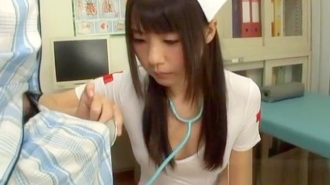 Unleash Your Desires with this Sexy Asian Nurse ~ Tsubomi's Steamy Patient Pleasure