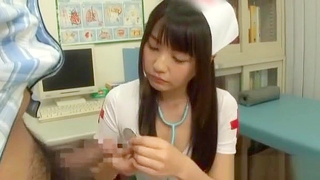 Unleash Your Desires with this Sexy Asian Nurse ~ Tsubomi's Steamy Patient Pleasure