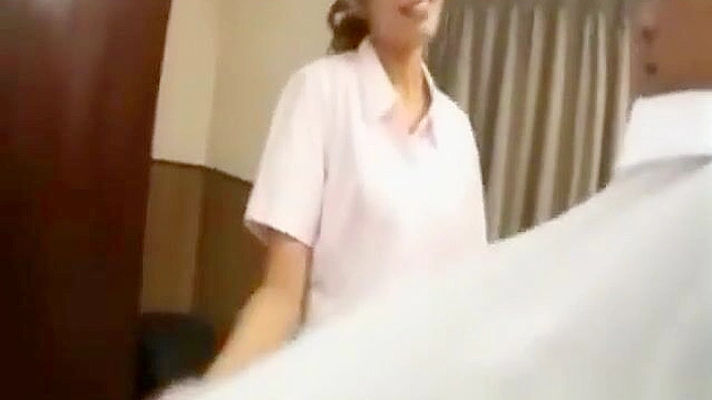 Japanese Nurse Gives Explosive Blowjob ~ Unleash Your Senses with Luscious Medication!