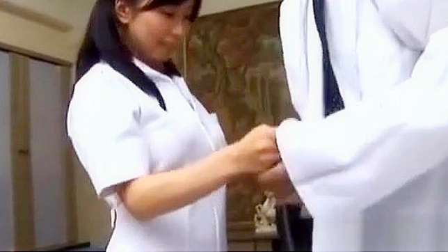 Japanese Nurse Steams up the Screen with a Seductive Performance