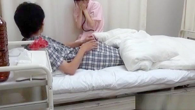 Naughty Nurse Sessions ~ JAV Beauty Blows Away Patients with Insatiable BJ Skills