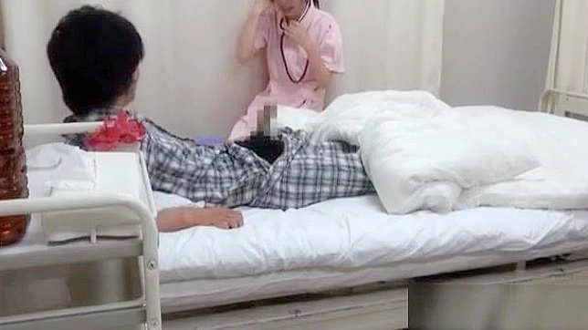 Naughty Nurse Sessions ~ JAV Beauty Blows Away Patients with Insatiable BJ Skills