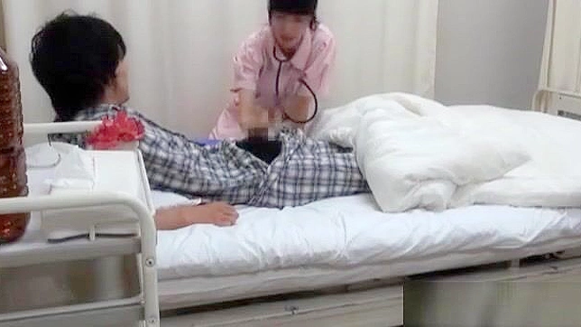 Naughty Nurse Sessions ~ JAV Beauty Blows Away Patients with Insatiable BJ Skills