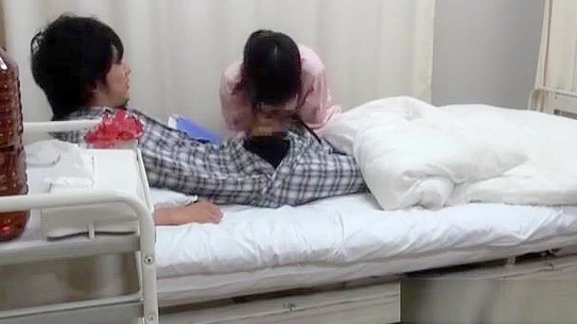 Naughty Nurse Sessions ~ JAV Beauty Blows Away Patients with Insatiable BJ Skills