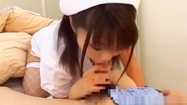 JAV Sensation Bunko Kanazawa's Sexy Nurse Role-Play in Part 6!