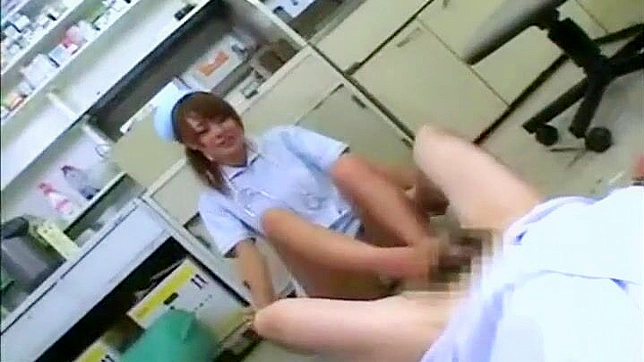 Get Your Nurse Kit Off with a Hot Footjob