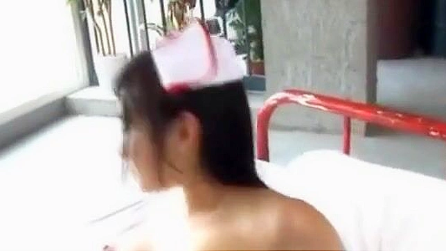 Salacious Nurse in Skirt Seduces with Blowjob before Hardcore Screwing