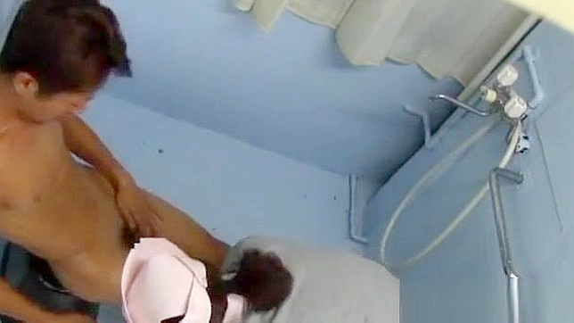 Japanese Nurse Gets Naughty with Her Patient's Cock