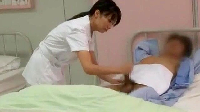 Japanese Sex Kittens Ryo Sena, Imai Natsumi, and Yuzu Yamanashi in a Naughty Nurse JAV Scene