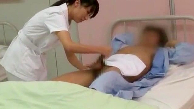 Japanese Sex Kittens Ryo Sena, Imai Natsumi, and Yuzu Yamanashi in a Naughty Nurse JAV Scene