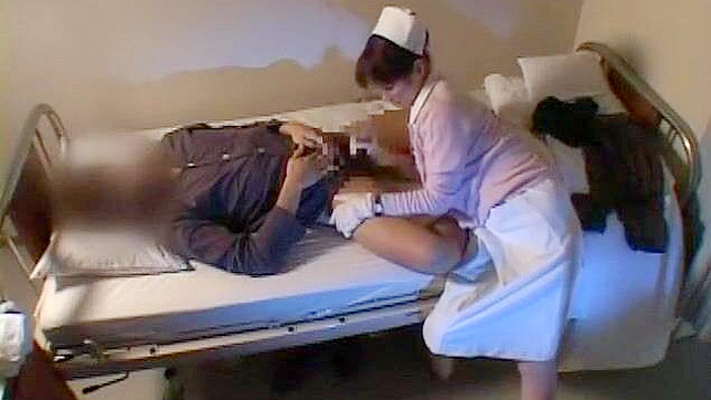 Uncensored Japanese Nurse Mature in Pantyhose Getting Huge Cum on Pussy