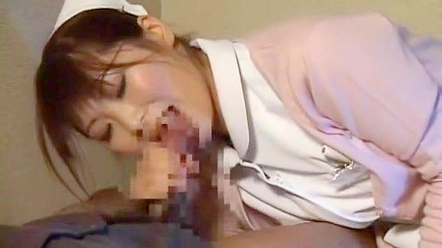 Uncensored Japanese Nurse Mature in Pantyhose Getting Huge Cum on Pussy