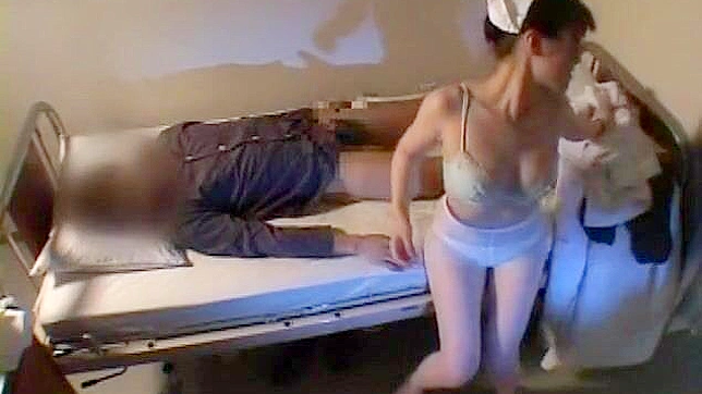 Uncensored Japanese Nurse Mature in Pantyhose Getting Huge Cum on Pussy