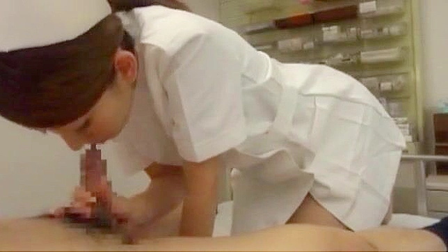 Satisfy Your Cravings with Luscious JAV Star Hibiki Otsuki + 2 More in 'Crazy Nurse' Handjob Scene