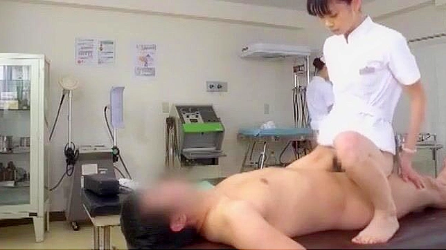 Round ass japanese beauty gets pussy seduced with hitachi by horny fella