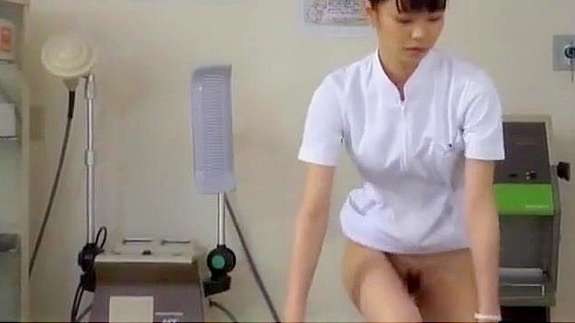 Round ass japanese beauty gets pussy seduced with hitachi by horny fella