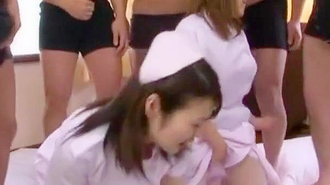 Sexy japanese dancer girl 18yo with sexy lingerie is hungry of hot sex