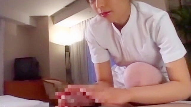 Japanese Enchantress Jun Seto in Steamy Nurse Handjob Video