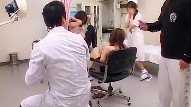 Nurse Naasu's Luscious Slut with Stockings in JAV Video