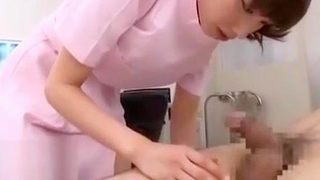 Naughty Little Nurse ~ JAV Tease Treatment for Patients or