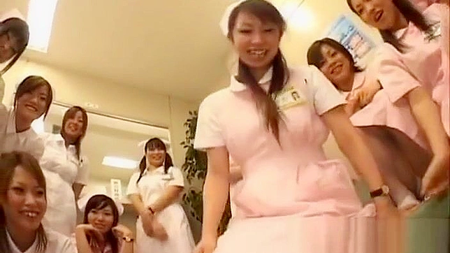 JAV Nurses Go Wild in Part 2 of 'Sex on Top' - Don't Miss the Alluring MILFs in Action!