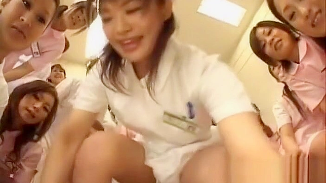 JAV Nurses Go Wild in Part 2 of 'Sex on Top' - Don't Miss the Alluring MILFs in Action!