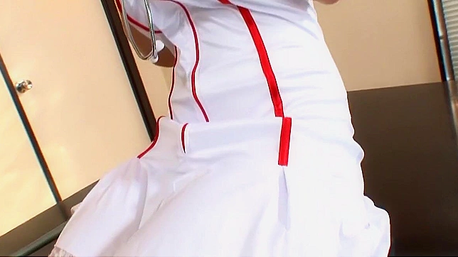 World of Exotic Japanese Whores! Introducing Juri Sakura in Fabulous Stockings and Nurse JAV Scene