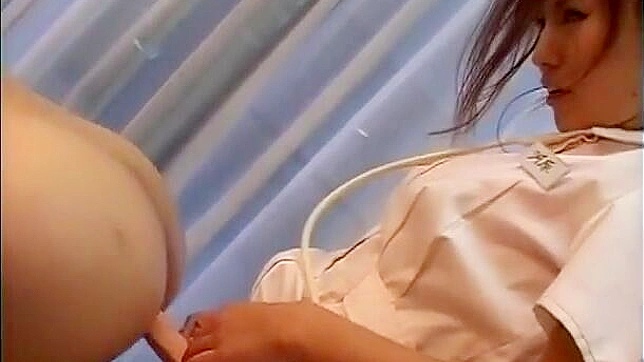 Asian Femdom Strap on Nurse-1