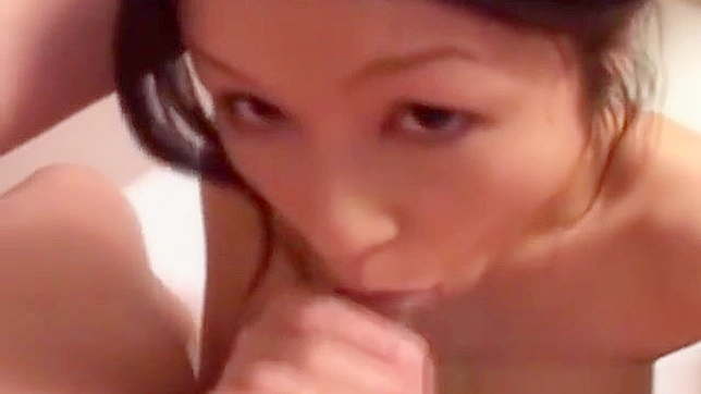 Japanese Beauty Swallows it All: JAV Actress Takes on Massive Cum Load in Steamy Bath!