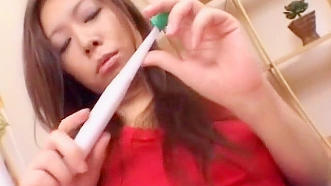 Feast Your Eyes on Rico, the Luscious Japanese Goddess in an Alluring Fingering and Facial JAV Scene