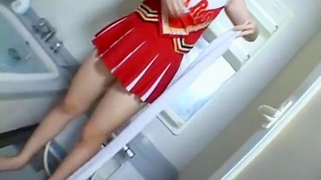 Horny Japanese Enchantress Kurumi Makino's Fabulous Shower Masturbation in JAV Video!