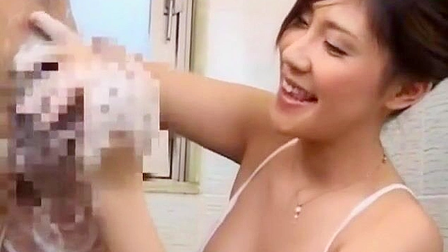 Introducing Sasa Handa, Ayami Sakurai, and Kaho Kasumi - Three Luscious Japanese Sluts in a Steamy Bathroom Encounter!