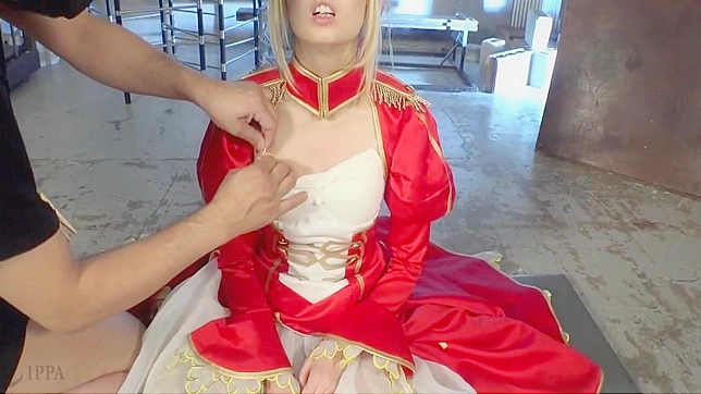 JAV Siren Nishida Karina in Mesmerizing Fgo Nero Claudius Cosplay (30 characters)