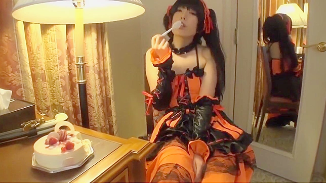 JAV goddess Kurumi Tokisaki's alluring cosplay will make you weak in the knees!