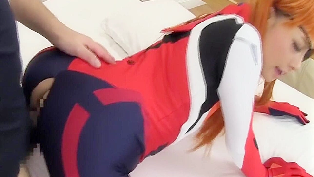 Cosplay Siren - Asuka Shikinami in seductive JAV Ayumusena