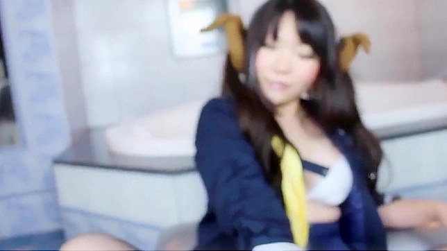 Japanese Cosplay Kitty Unleashes Her Inner Sex Kitten!