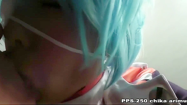 JAV Idol Chika Arimura's Sexy Evangelion Cosplay Performance