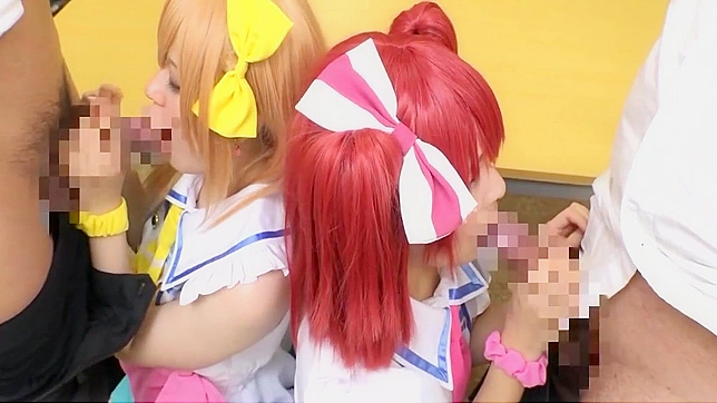 XXX JAV Obsession with Lovelive! Sunshine! Cosplay