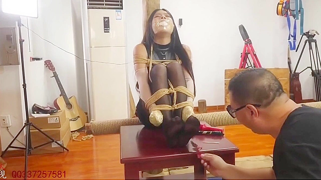 Revel in the Alluring Bondage Cat Puppet - A JAV Sensation!