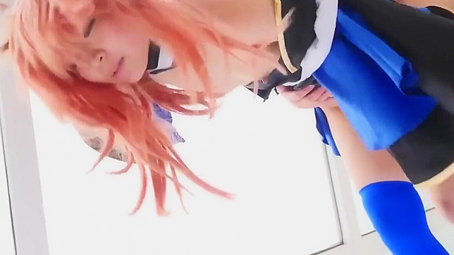 Introducing the Luscious Aoi Kururugi in a Mesmerizing Fox Cosplay!