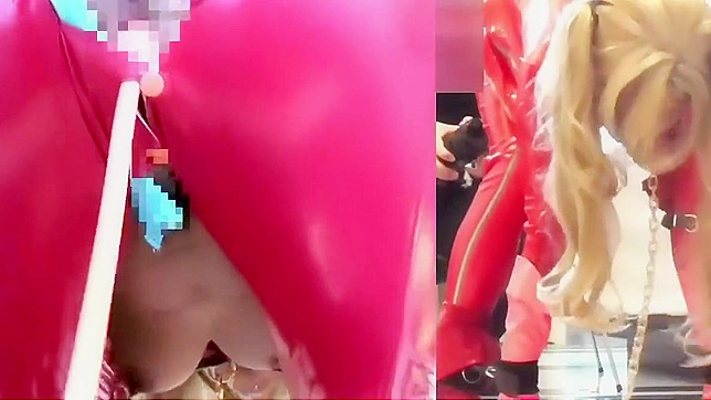 JAV Beauty Spotted in Skintight Suit - You Won't Believe Her Figure!