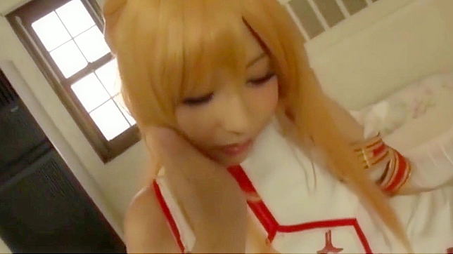 the Seductive Chika Arimura in Sword Art Online Cosplay Sex 01