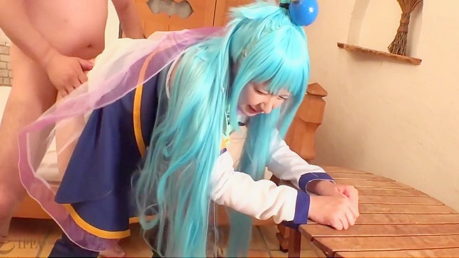 JAV Preview - Konosuba! Aqua's Sultry Cosplay Show