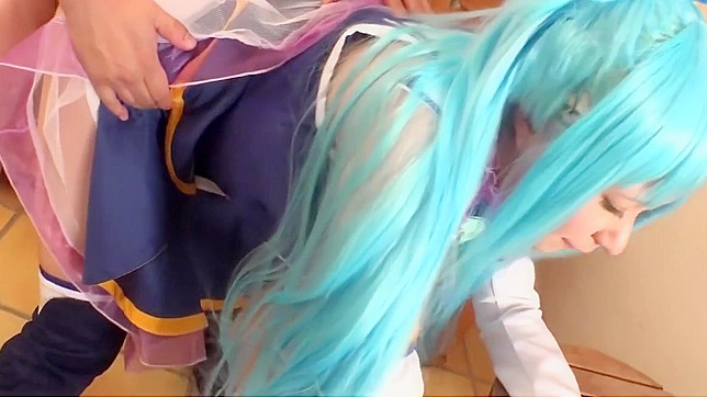 JAV Preview - Konosuba! Aqua's Sultry Cosplay Show