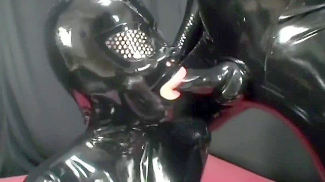 Japanese Beauty Undergoes Tough Love Training in Rubber Suit